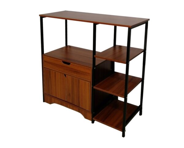Microwave Oven Rack (Brown) - Image 2