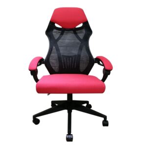 Gadiel Gaming Chair (Pink, Red)
