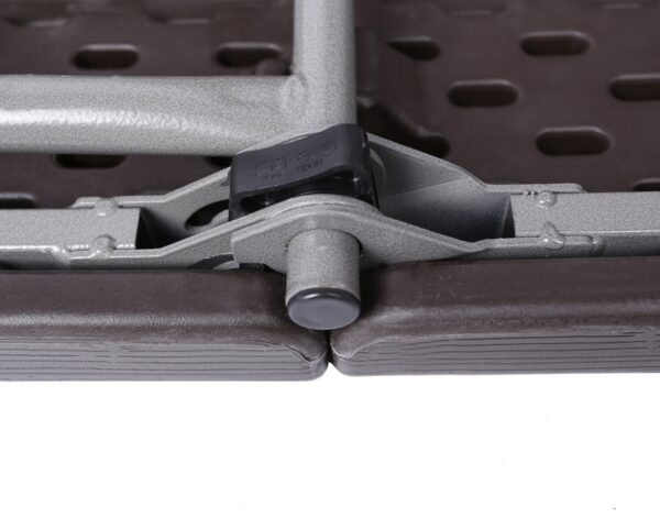 Wood Grain 6FT Folding in Half Bench (180*28*43) (Grey) - Image 4