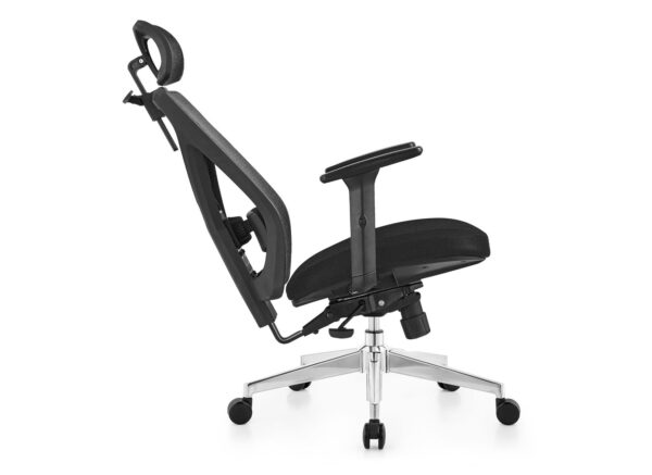 XTM Korean-D20 Height Adjustable Backrest w/ Seat Slide (Black) (2 Years Warranty) - Image 4