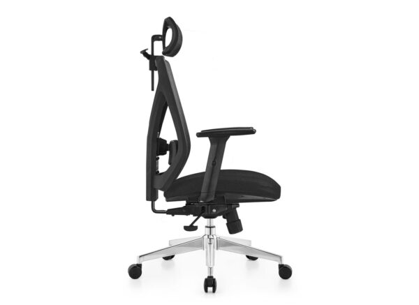 XTM Korean-D20 Height Adjustable Backrest w/ Seat Slide (Black) (2 Years Warranty) - Image 3