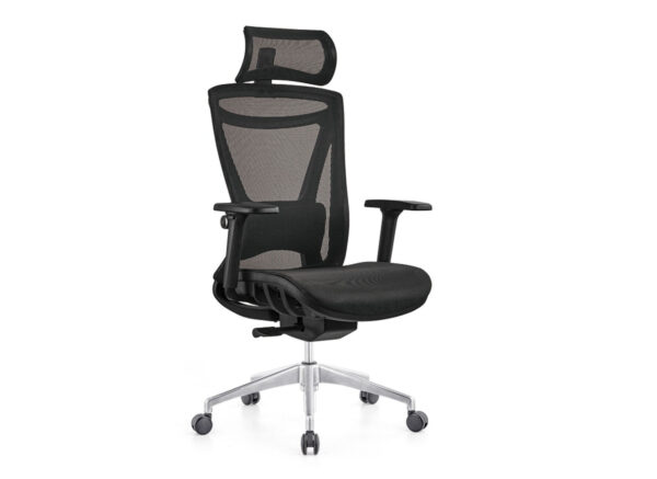 XTM Korean-X1 Ergonomic Office Chair (3D Armrest) (Black, Grey) (2 Years Warranty)
