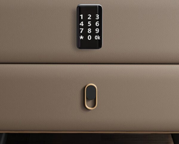 Zora with Combination Lock and USB Port Bedside Drawer - Image 4