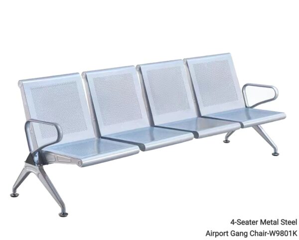 3-Seater / 4-Seater / 5-Seater Metal Steel Airport Gang Chair - Image 3