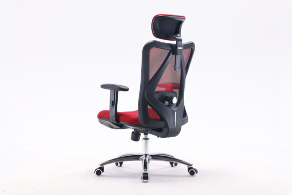 Sihoo M18 High Back Mesh Chair (Black, Red) (2 Years Warranty) - Image 4