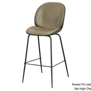 Rowan PU Leather Seat Bar High Chair (Olive)